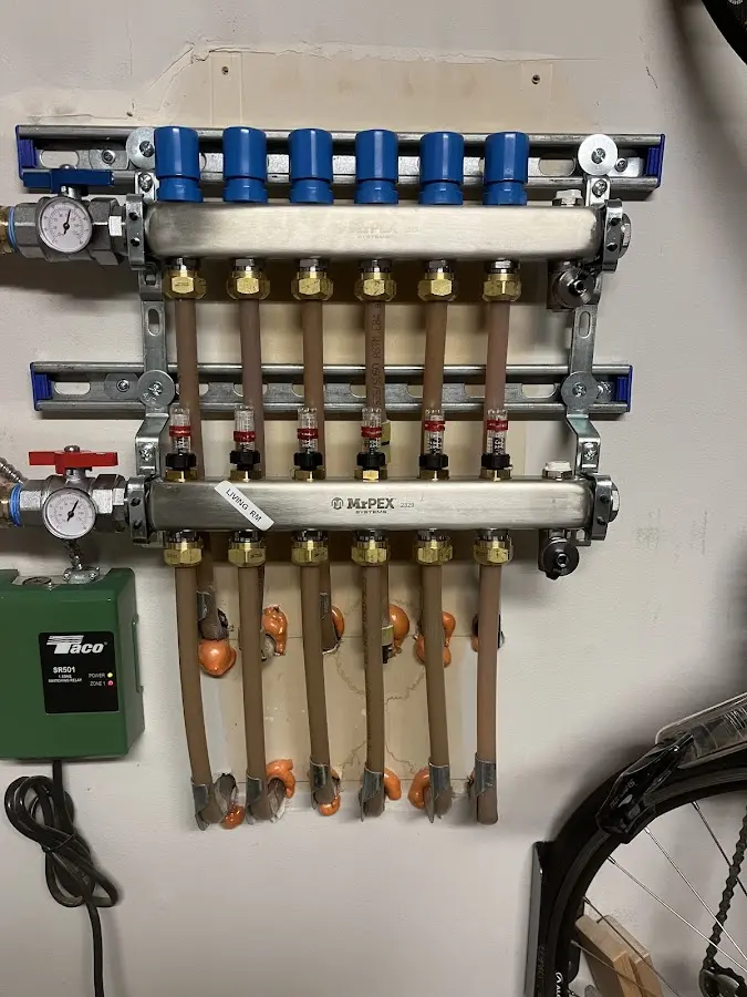 Plumber performing Leak Detection at a residential property in Vancleave